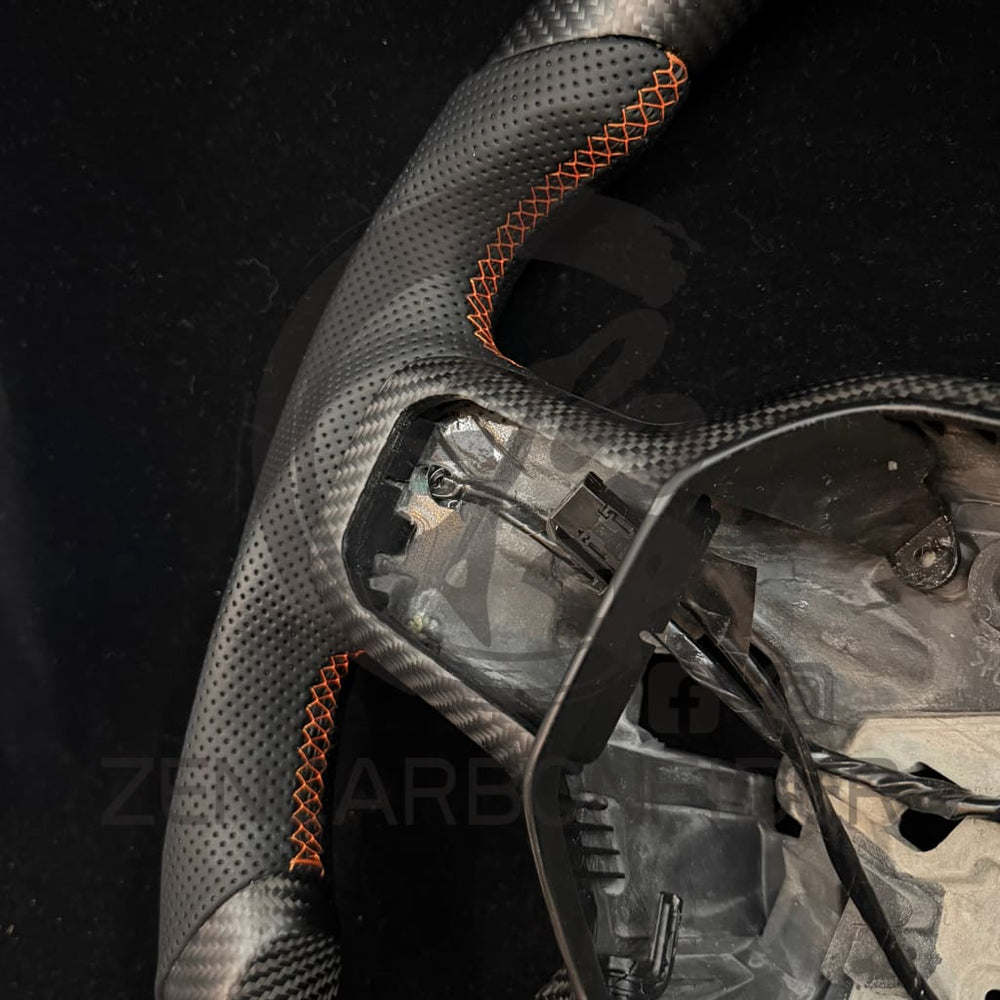 IN STOCK - 2021+ Ford F150 Raptor Heated Carbon Fiber Steering Wheel Steering Wheels