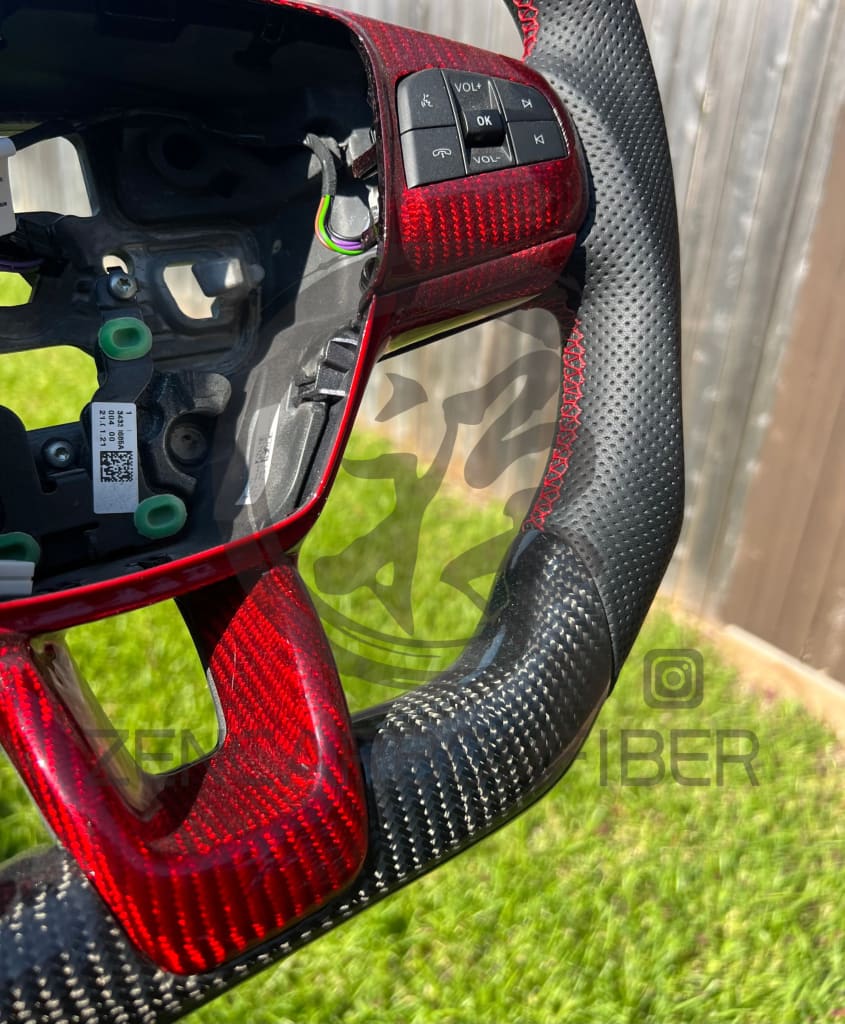 In Stock- 2021+ Ford Mustang Mach-E Carbon Fiber Steering Wheel