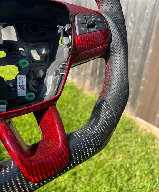 In Stock- 2021+ Ford Mustang Mach-E Carbon Fiber Steering Wheel