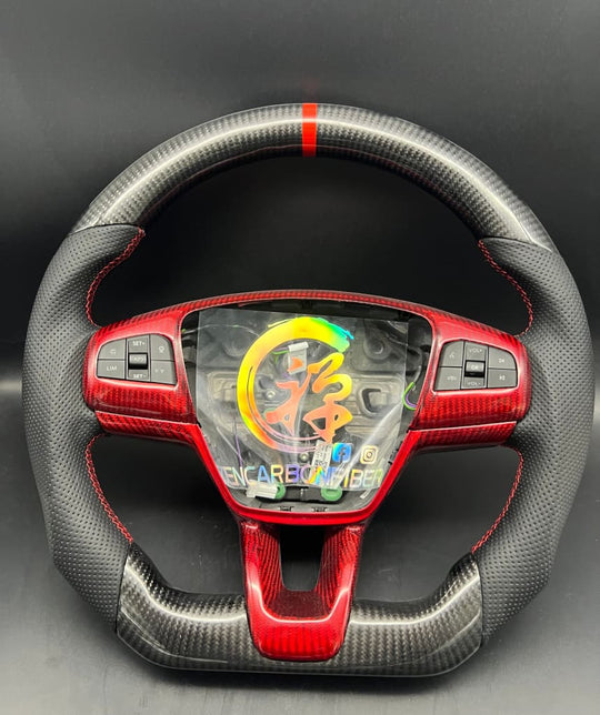 In Stock- 2021+ Ford Mustang Mach-E Carbon Fiber Steering Wheel