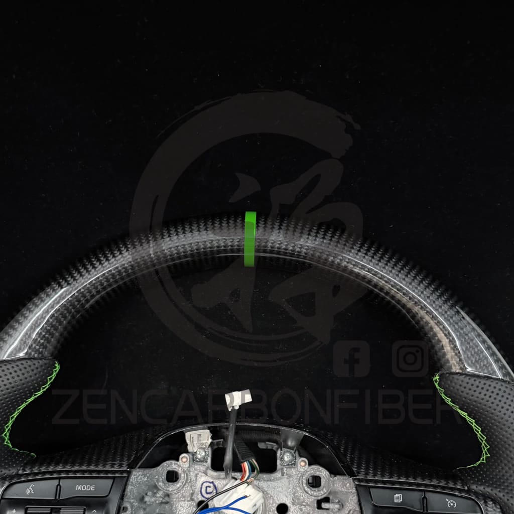 IN STOCK - 2021+ KIA K5 Heated Carbon Fiber Steering Wheel(NO paddle shifter) - Steering Wheels