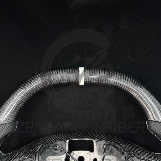 IN STOCK - 2022+ Ford Maverick/Bronco Sport Heated Carbon Fiber Steering Wheel - Steering Wheels