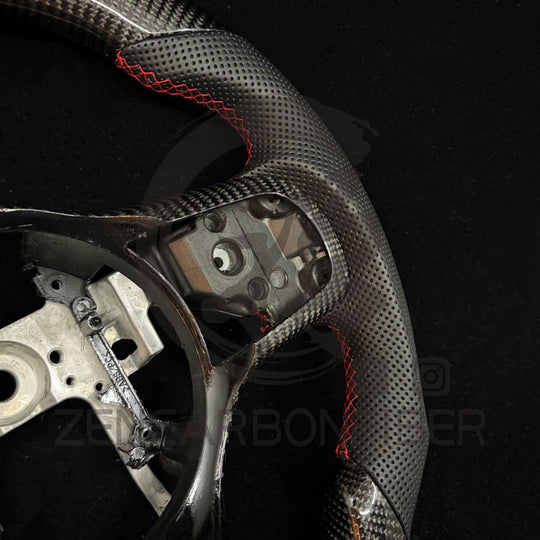 IN STOCK - Mitsubishi Lancer Evo X Carbon Fiber Steering Wheel