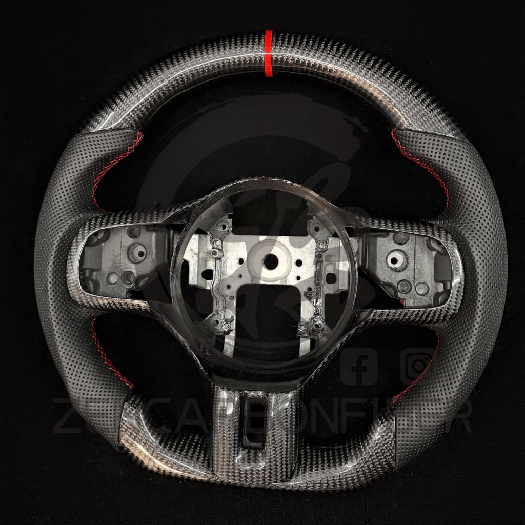 IN STOCK - Mitsubishi Lancer Evo X Carbon Fiber Steering Wheel