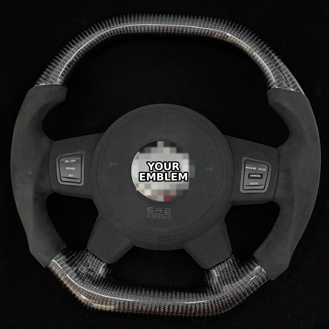 2006-2010 WK1 Jeep Grand Cherokee SRT8 Carbon Fiber Steering Wheel