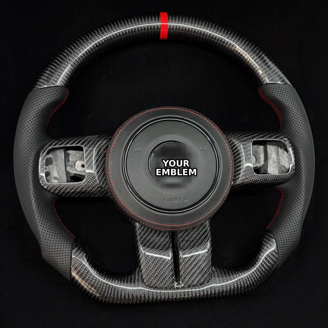 2011-2018 Jeep Wrangler JK Carbon Fiber Steering Wheel