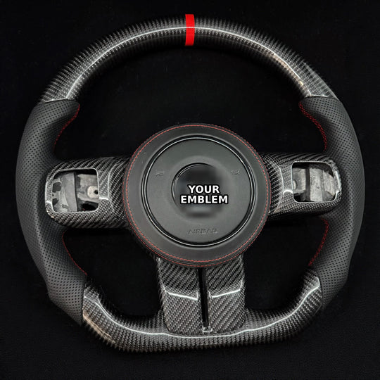 2011-2018 Jeep Wrangler JK Carbon Fiber Steering Wheel