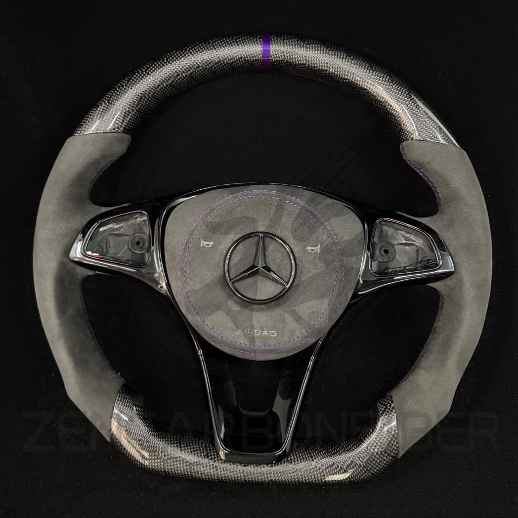 Mercedes Benz Carbon Fiber Steering Wheel - Steering Wheels