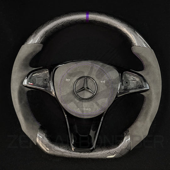 Mercedes Benz Carbon Fiber Steering Wheel - Steering Wheels