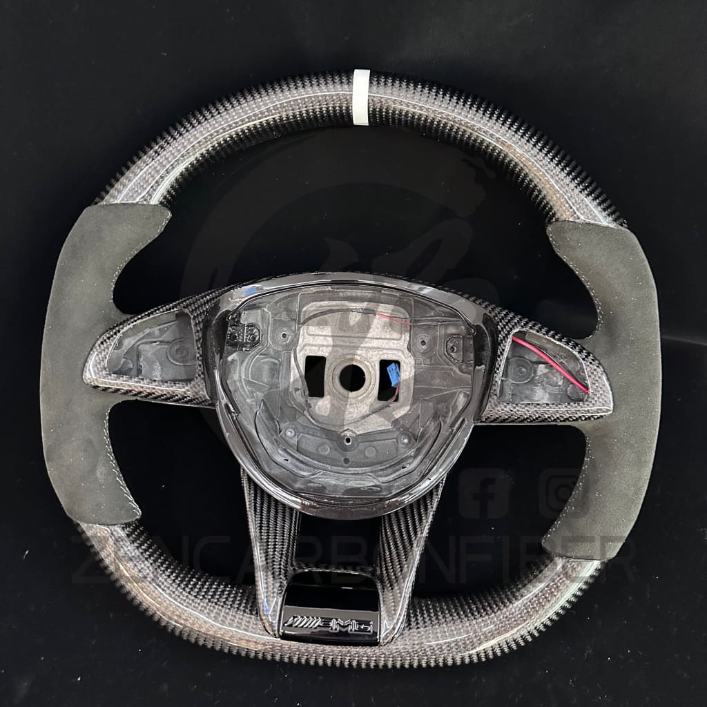 Mercedes Custom Carbon Fiber Steering Wheel