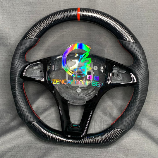 Mercedes Custom Carbon Fiber Steering Wheel