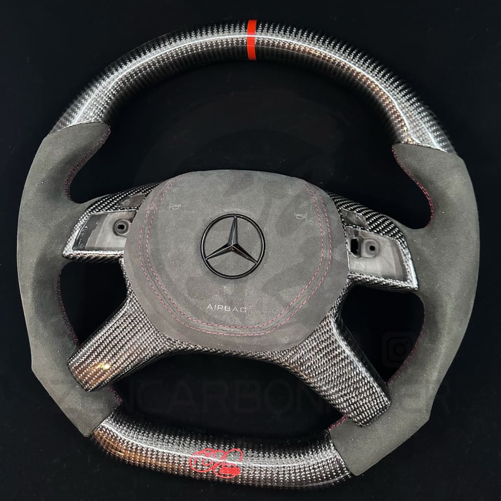 Mercedes Custom Carbon Fiber Steering Wheel