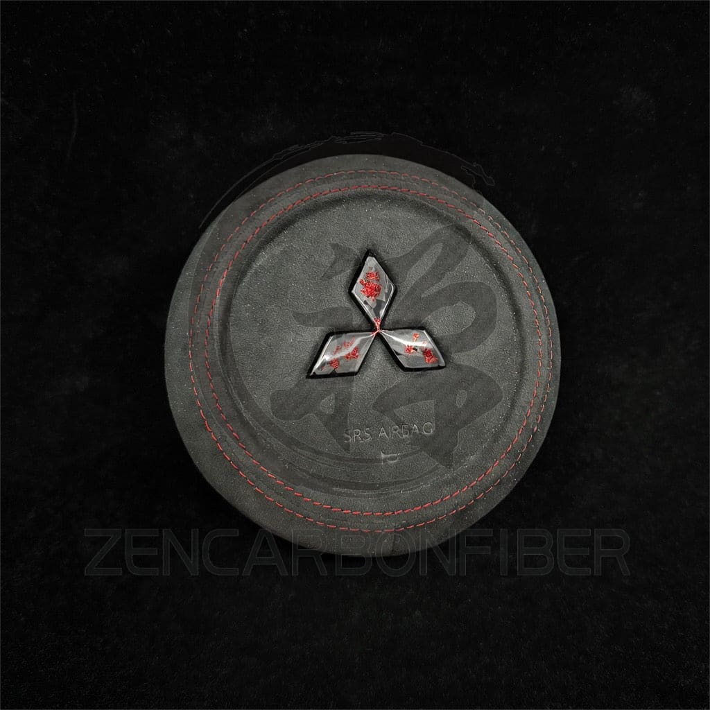 Mitsubishi Lancer Evo X Custom Airbag Cover - airbag cover