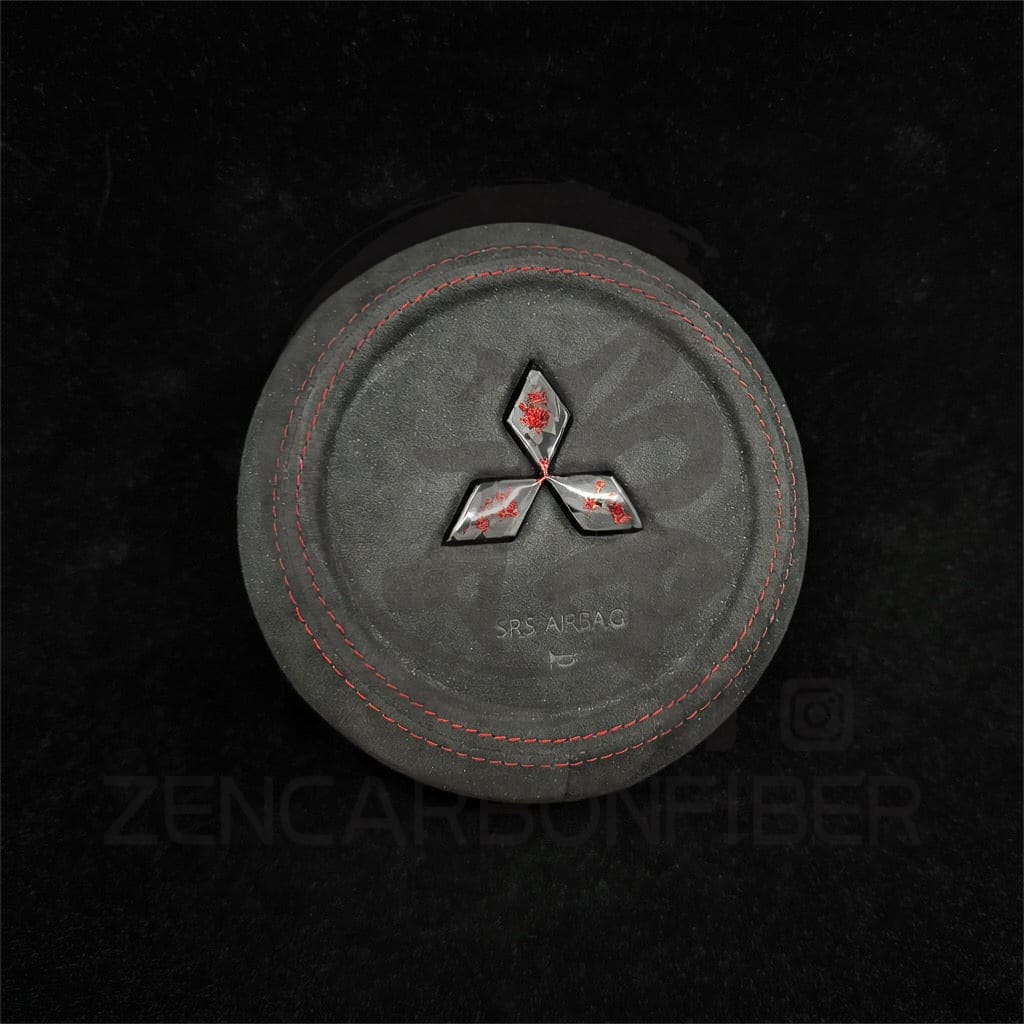 Mitsubishi Lancer Evo X Custom Airbag Cover - airbag cover