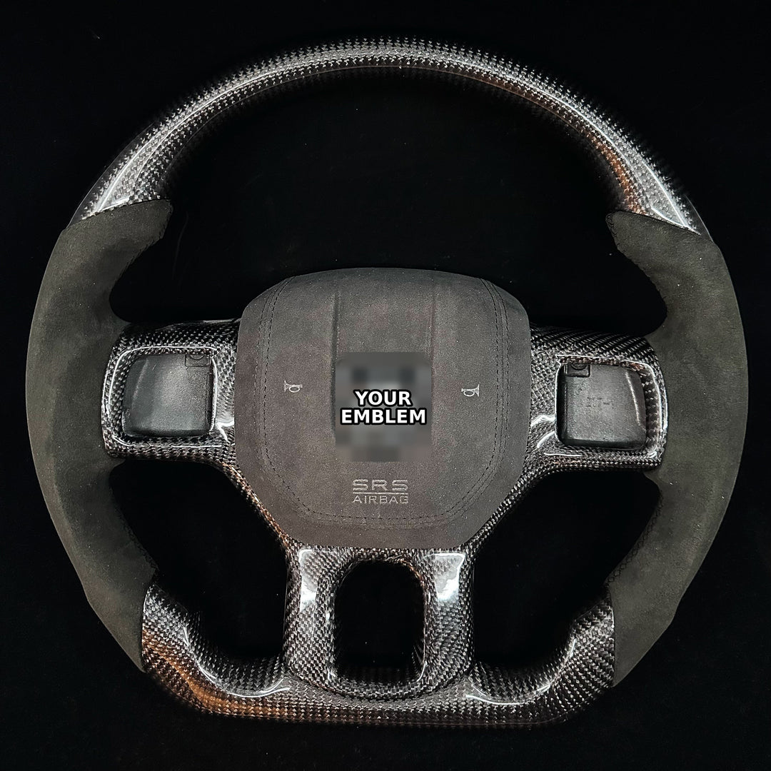 2012-2018 Dodge RAM Carbon Fiber Steering Wheel