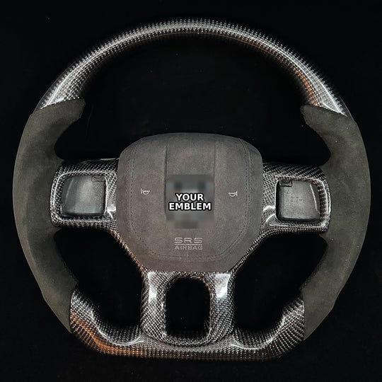 2012-2018 Dodge RAM Carbon Fiber Steering Wheel