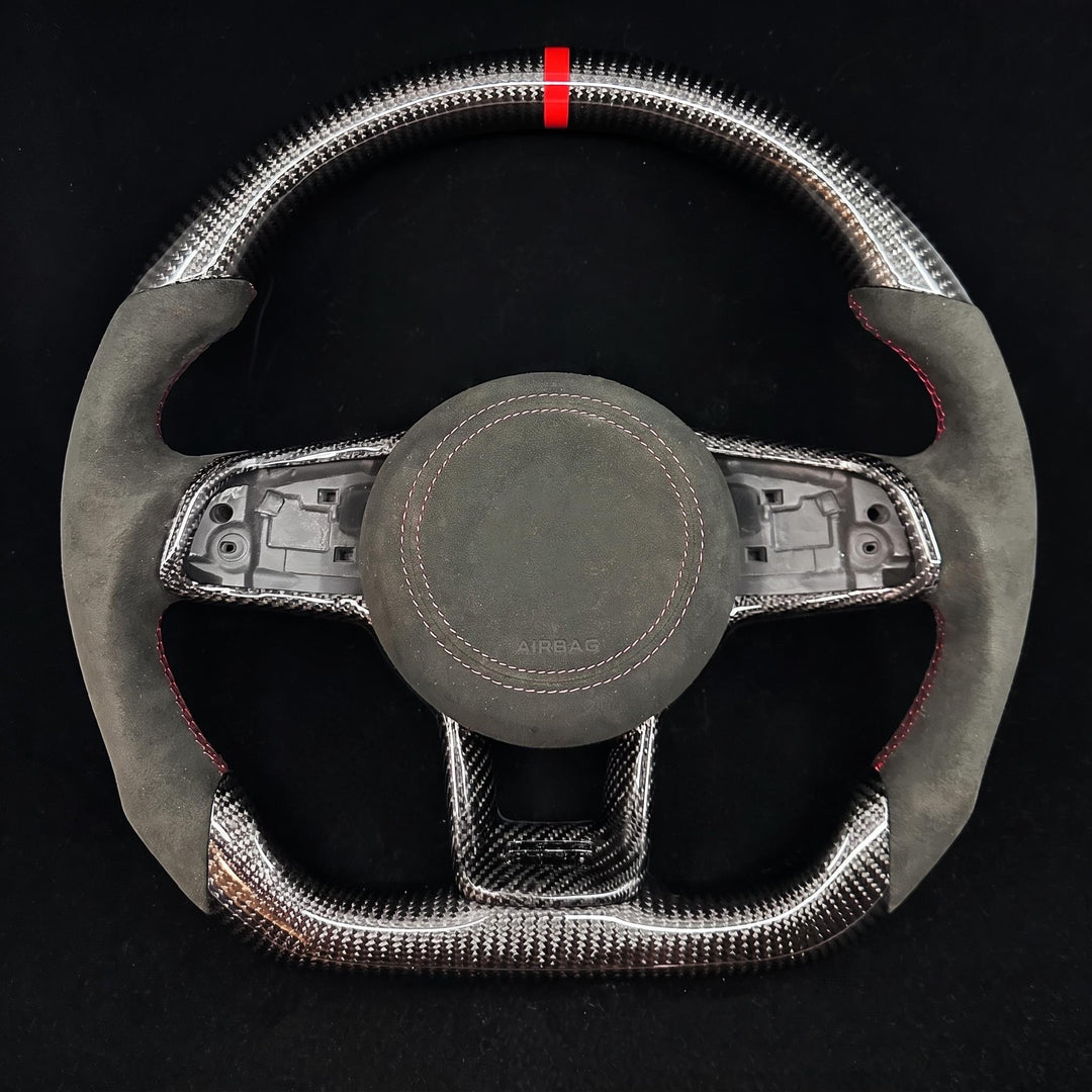 2015-2021 Volkswagen/VW Golf MK7 GTI/R/Jetta GLI Carbon Fiber Steering Wheel