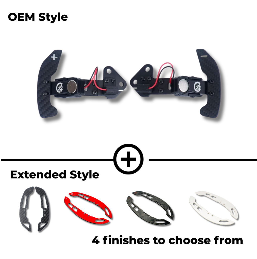 Zen Series™ Carbon Fiber Magnetic Paddle Shifters for 2006-2013 Lexus IS250/IS350/ISF magnetic paddle shifters
