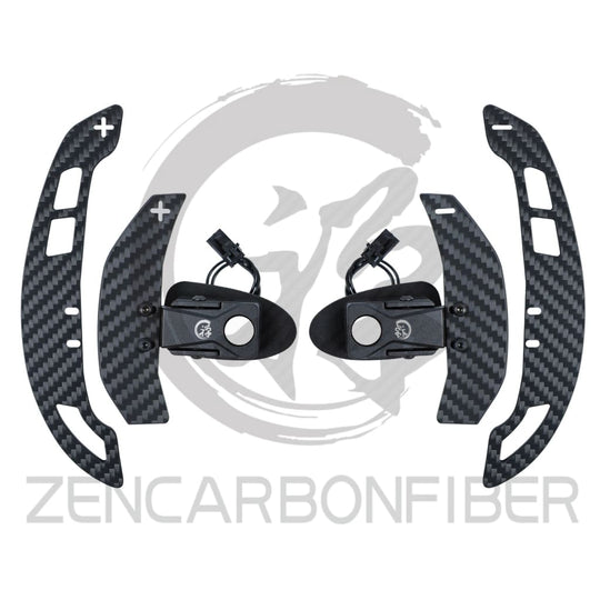 Zen Series™ Carbon Fiber Magnetic Paddle Shifters for 2008-2014 Cadillac CTS/CTS-V - magnetic paddle shifters