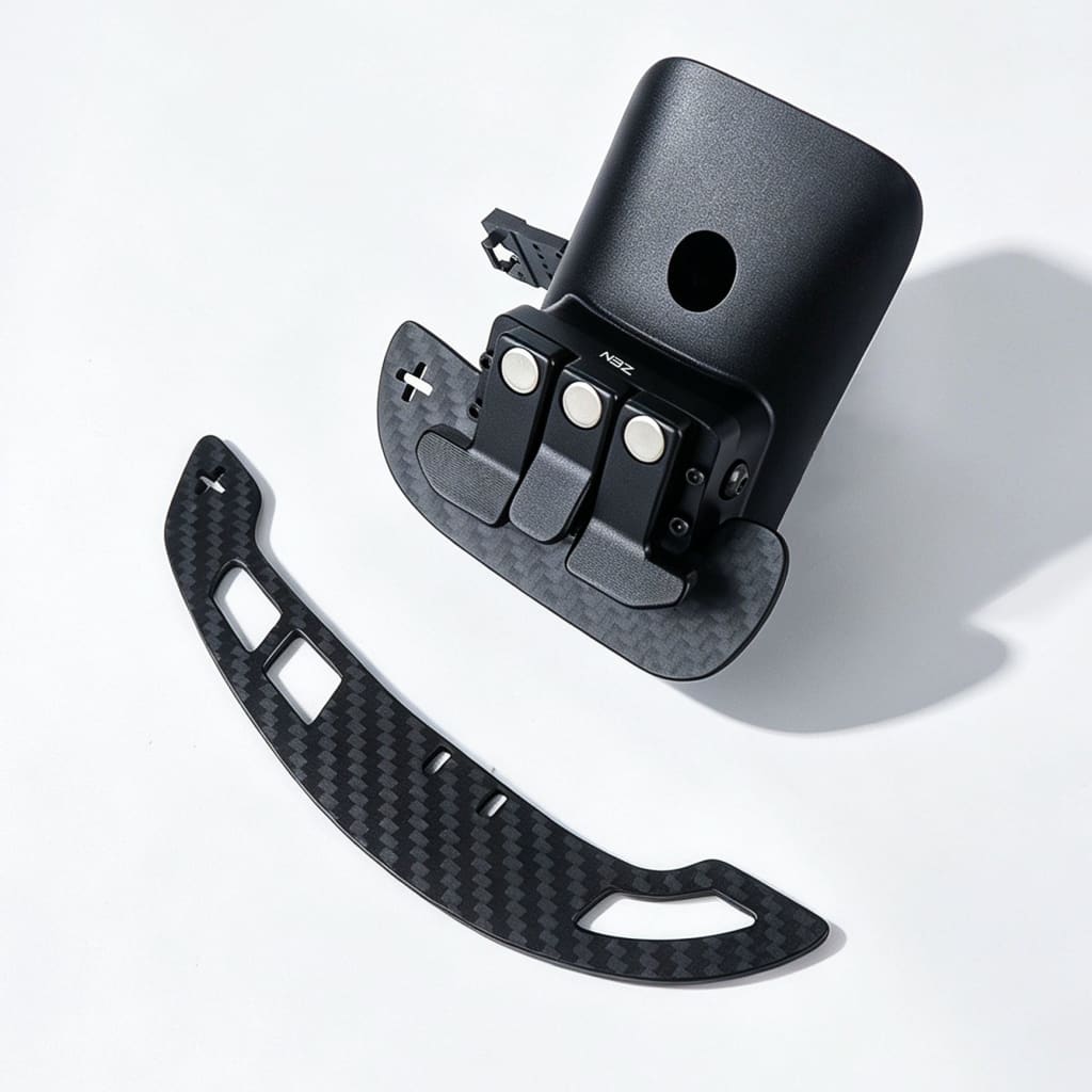 Zen Series™ Carbon Fiber Magnetic Paddle Shifters for 2011-2014 Dodge/Chrysler/Jeep - magnetic paddle shifters