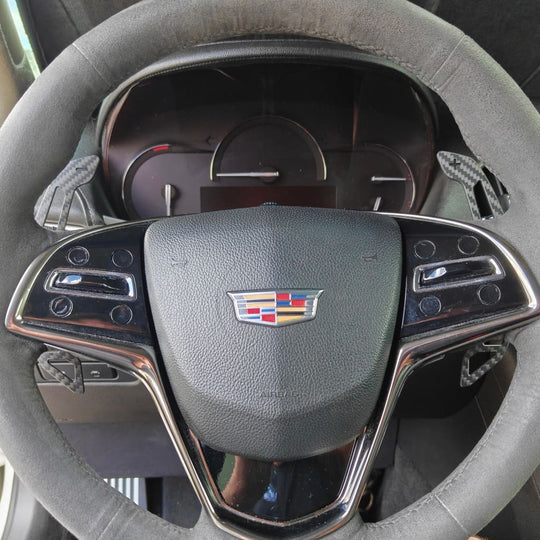 Zen Series™ Carbon Fiber Magnetic Paddle Shifters for 2013-2019 Cadillac ATS/CTS - magnetic paddle shifters