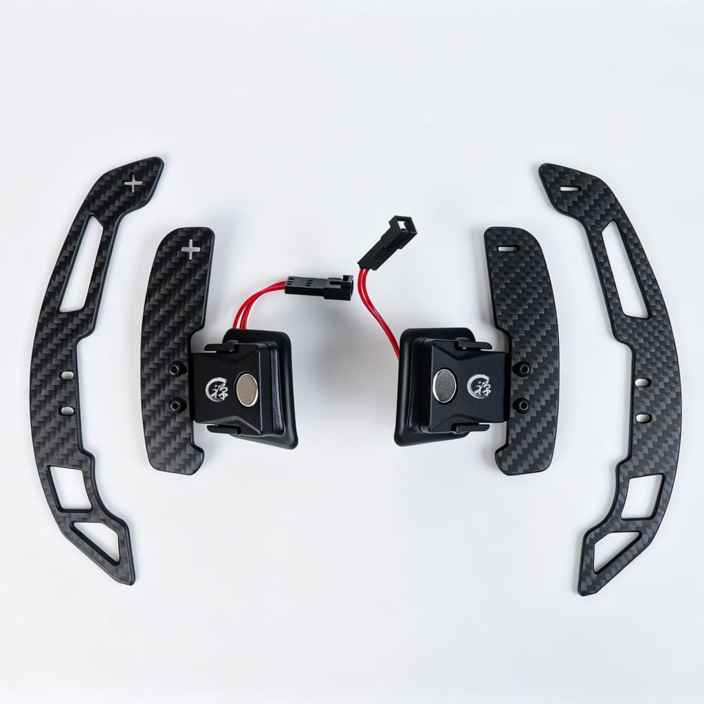 Zen Series™ Carbon Fiber Magnetic Paddle Shifters for 2015-2015 Chevrolet Camaro - magnetic paddle shifters
