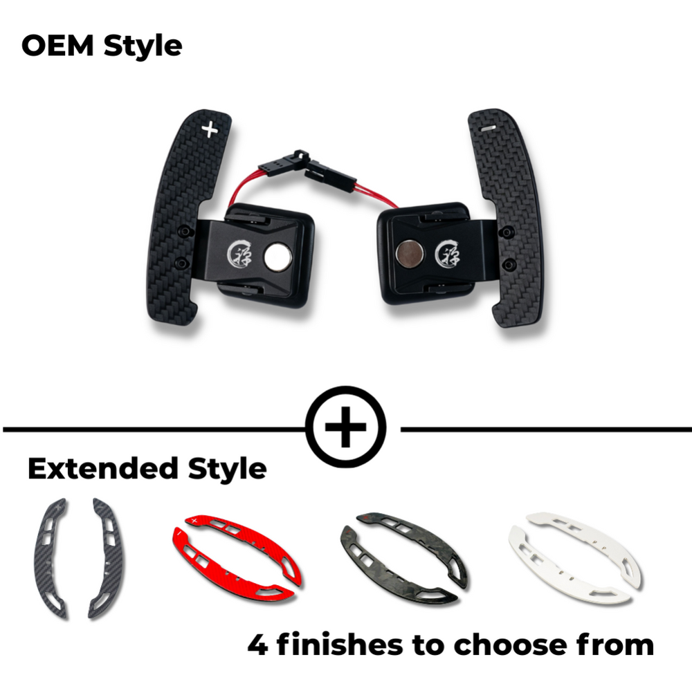 Zen Series™ Carbon Fiber Magnetic Paddle Shifters for 2015-2015 Chevrolet Camaro - magnetic paddle shifters