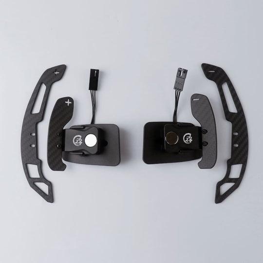Zen Series™ Carbon Fiber Magnetic Paddle Shifters for 2014-2024 Jaguar F-Type - magnetic paddle shifters