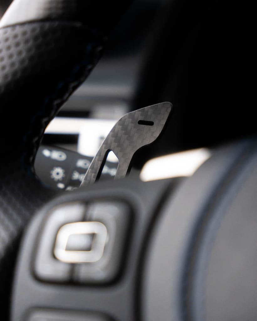 Zen Series™ Carbon Fiber Magnetic Paddle Shifters for Lexus 3IS/4IS/RC/GS magnetic paddle shifters