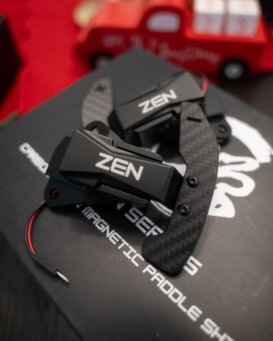 Zen Series™ Carbon Fiber Magnetic Paddle Shifters for Lexus 3IS/4IS/RC/GS magnetic paddle shifters