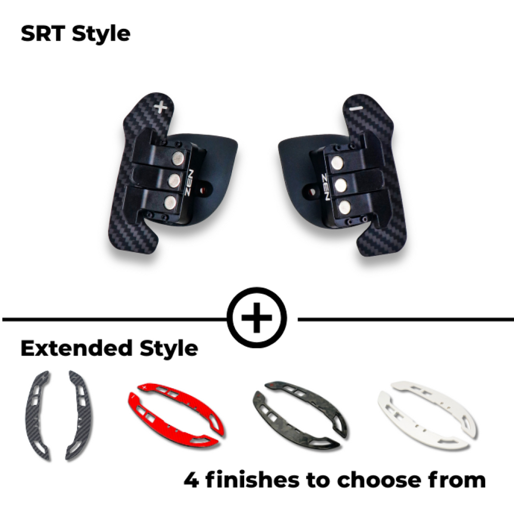 Zen Series™ Carbon Fiber Magnetic Paddle Shifters for 2015+ Dodge/Chrysler/Jeep magnetic paddle shifters