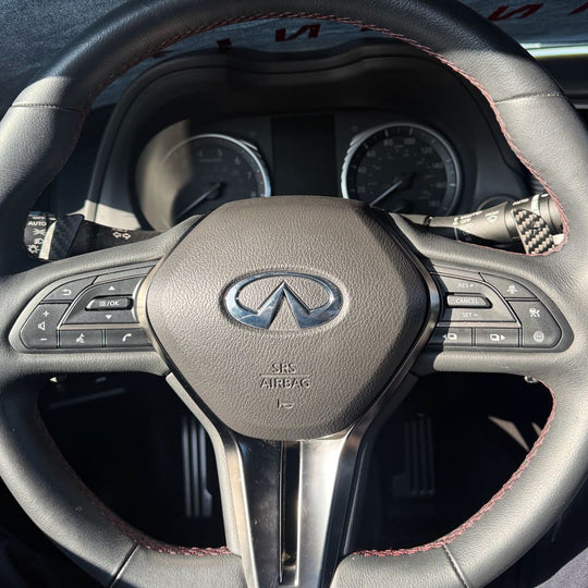 Zen Series™ Carbon Fiber Magnetic Paddle Shifters for 2017+ Infiniti Q60/2018+ Q50 magnetic paddle shifters