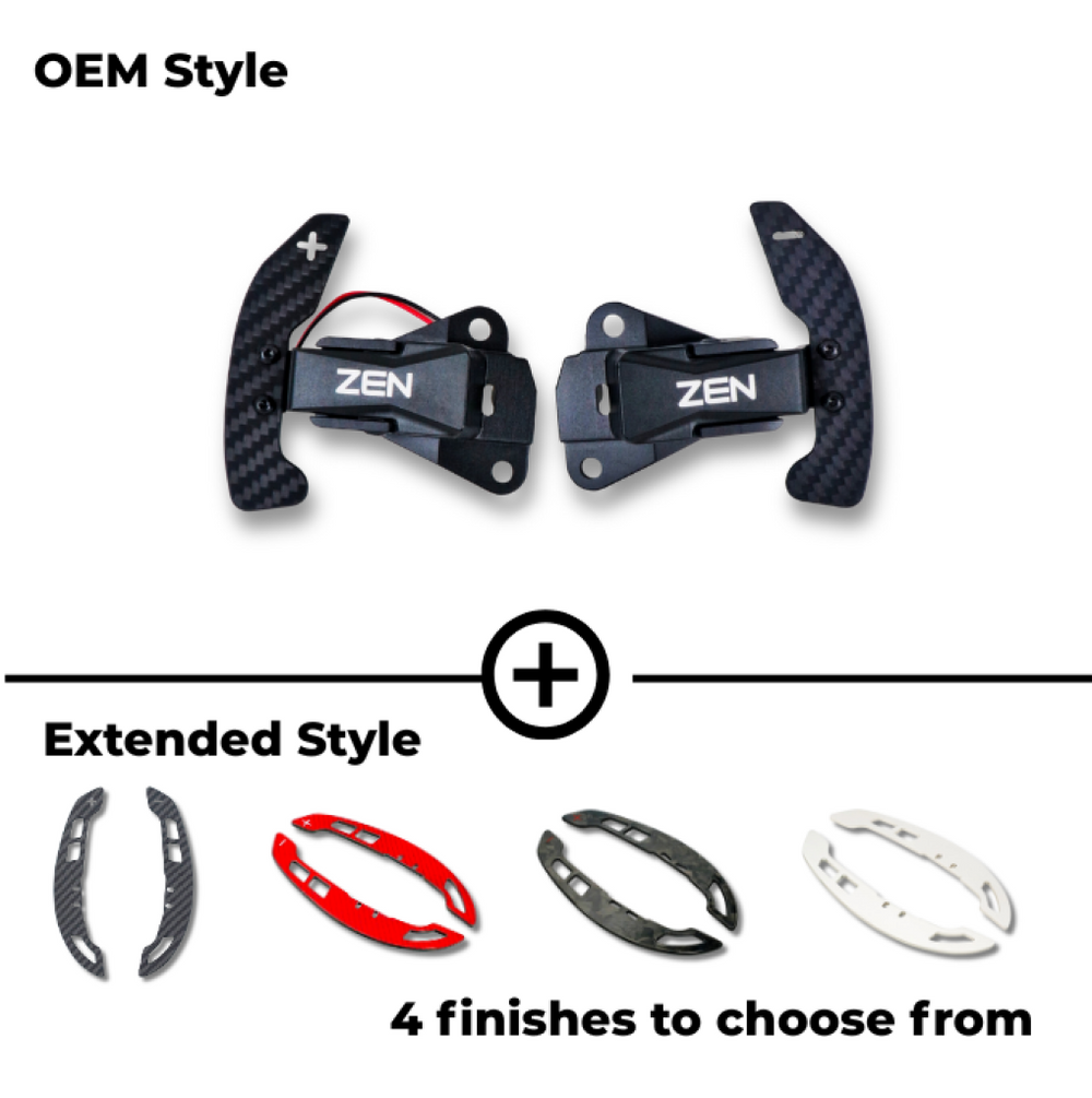 Zen Series™ Carbon Fiber Magnetic Paddle Shifters for 2017+ Subaru BRZ/Toyota 86/GR86 magnetic paddle shifters