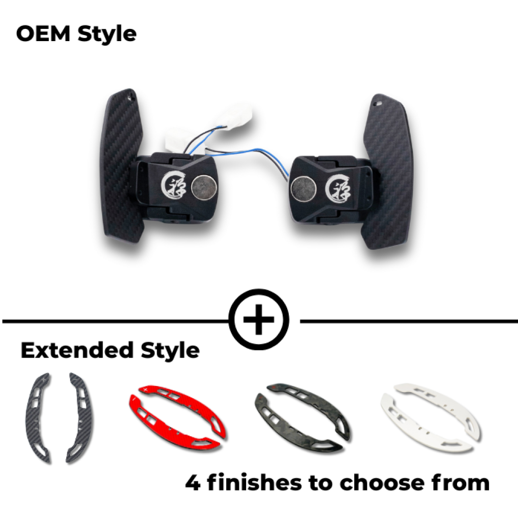 Zen Series™ Carbon Fiber Magnetic Paddle Shifters for 2018-2022 10th Gen Honda Accord magnetic paddle shifters