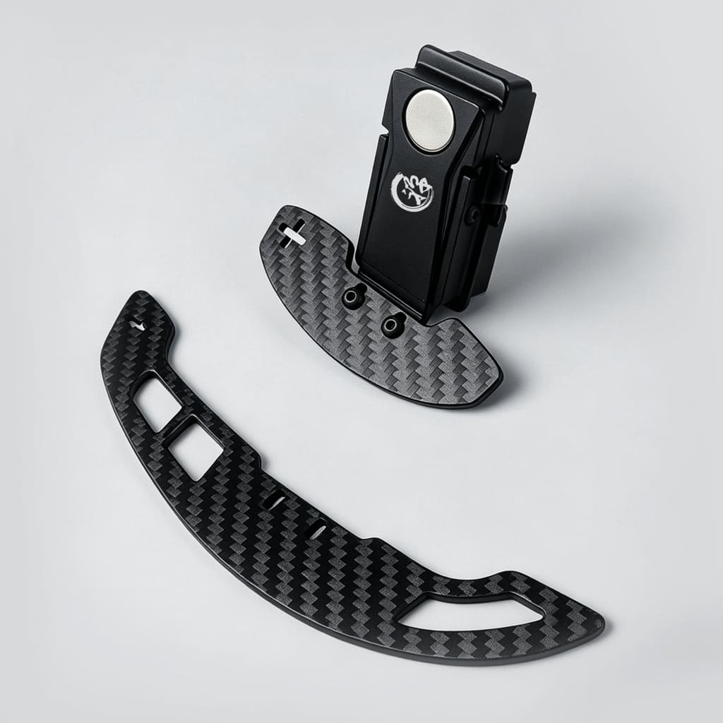 Zen Series™ Carbon Fiber Magnetic Paddle Shifters for 2018-2023 Kia Stinger - magnetic paddle shifters