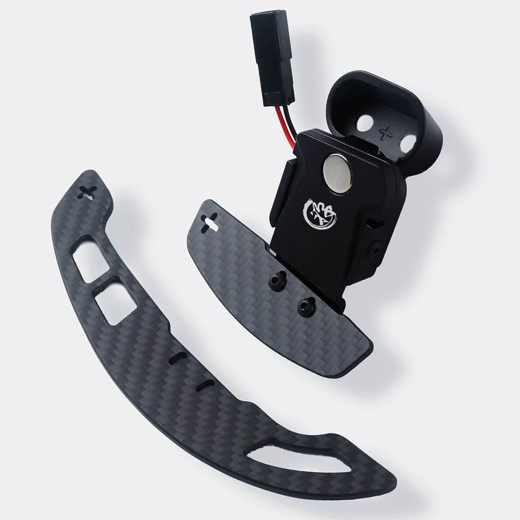 Zen Series™ Carbon Fiber Magnetic Paddle Shifters for 2019+ Mazda3 - magnetic paddle shifters