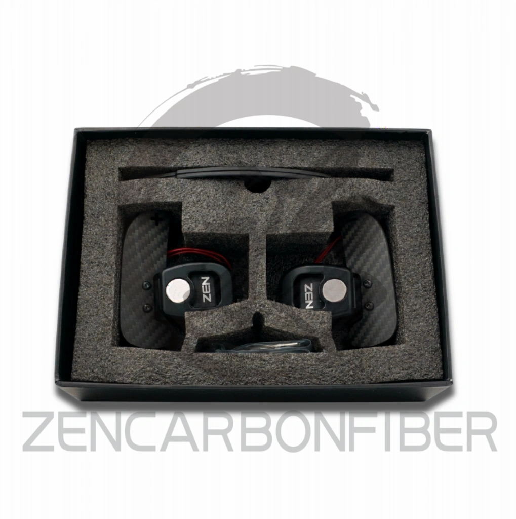 Zen Series™ Carbon Fiber Magnetic Paddle Shifters for 2015-2023 Ford S550 Mustang magnetic paddle shifters
