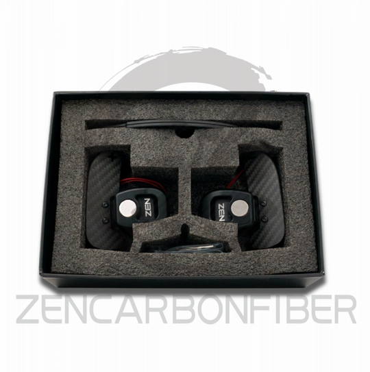 Zen Series™ Carbon Fiber Magnetic Paddle Shifters for 2015-2023 Ford S550 Mustang magnetic paddle shifters