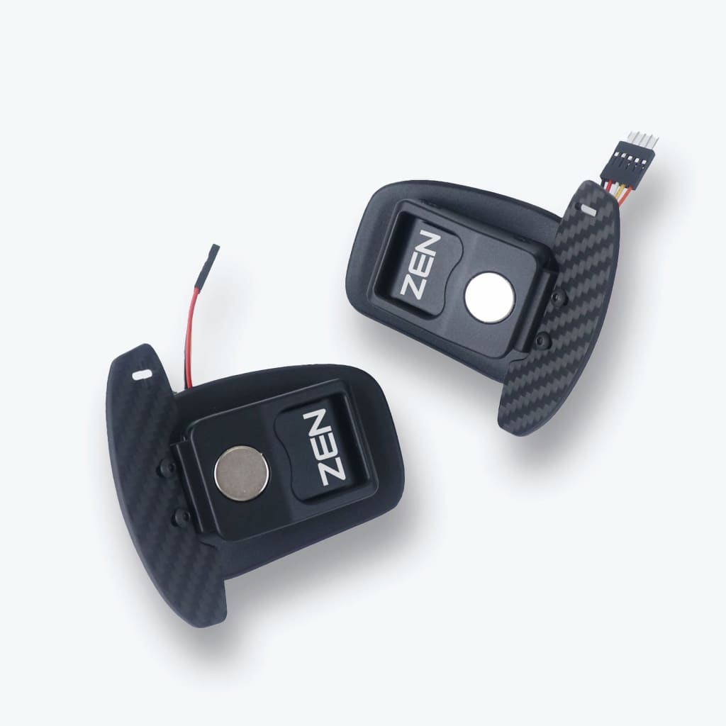 Zen Series™ Carbon Fiber Magnetic Paddle Shifters for Chevrolet C6 Corvette - magnetic paddle shifters
