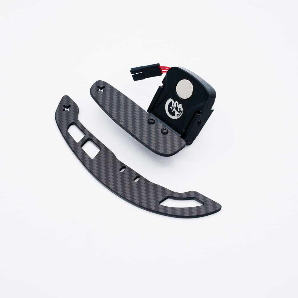 Zen Series™ Carbon Fiber Magnetic Paddle Shifters for Chevrolet C7 Corvette/Camaro Black Carbon Fiber