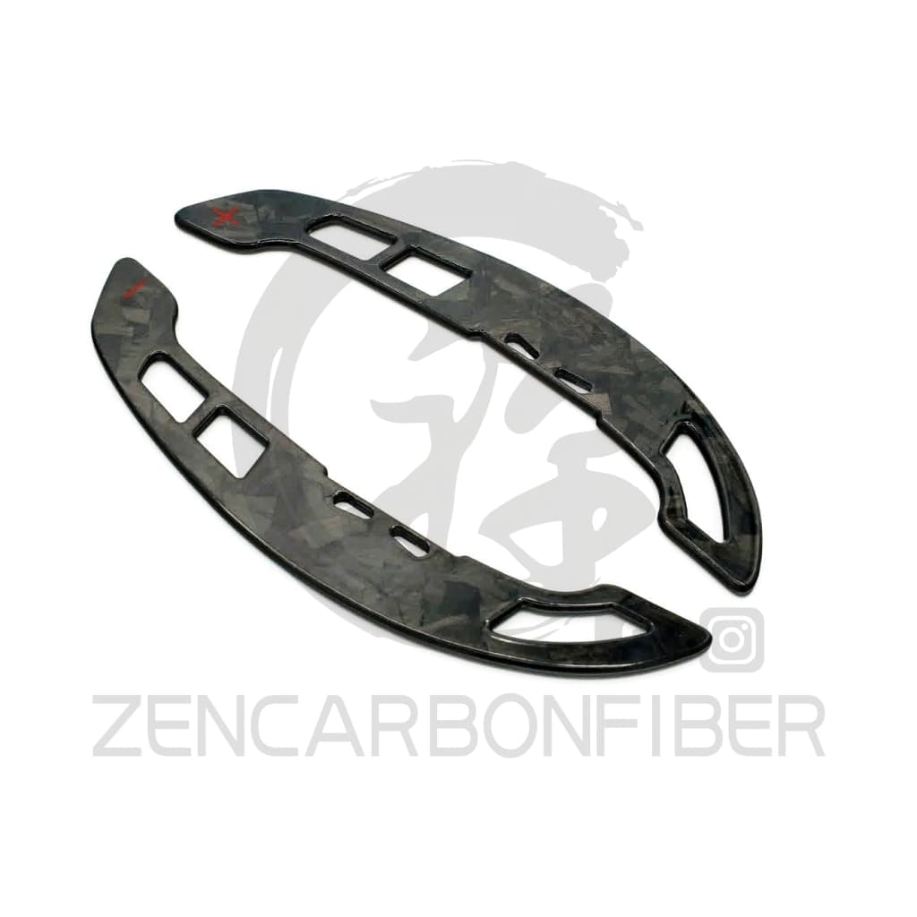 Zen Series™ Carbon Fiber Magnetic Paddle Shifters for 2015-2023 Ford S550 Mustang Forged Carbon fiber