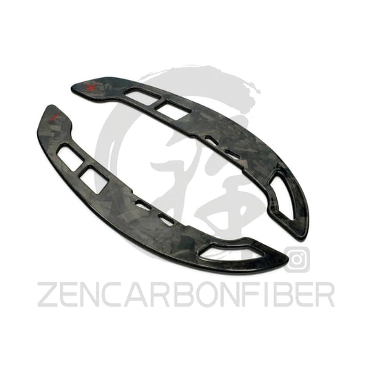 Zen Series™ Carbon Fiber Magnetic Paddle Shifters for 2015-2023 Ford S550 Mustang Forged Carbon fiber