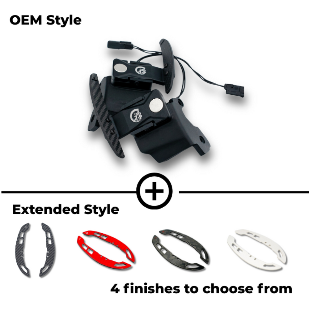 Zen Series™ Carbon Fiber Magnetic Paddle Shifters for 2017-2020 Ford F150 Raptor magnetic paddle shifters