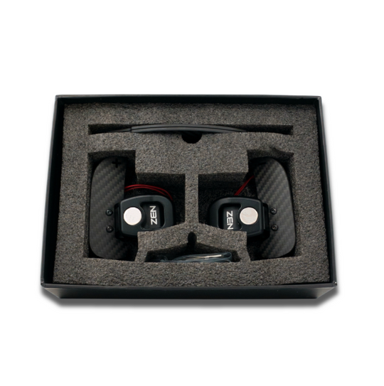 Zen Series™ Carbon Fiber Magnetic Paddle Shifters for 2015-2023 Ford S550 Mustang magnetic paddle shifters