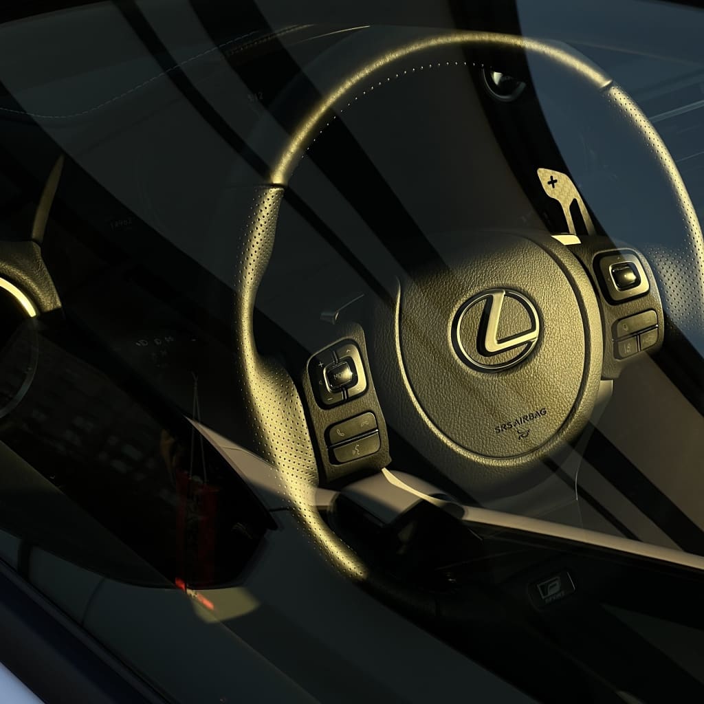 Zen Series™ Carbon Fiber Magnetic Paddle Shifters for Lexus 3IS/4IS/RC/GS magnetic paddle shifters