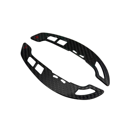 Zen Series™ Carbon Fiber Magnetic Paddle Shifters for Toyota GR Corolla/GR Yaris Black Carbon Fiber(Gloss Finish)